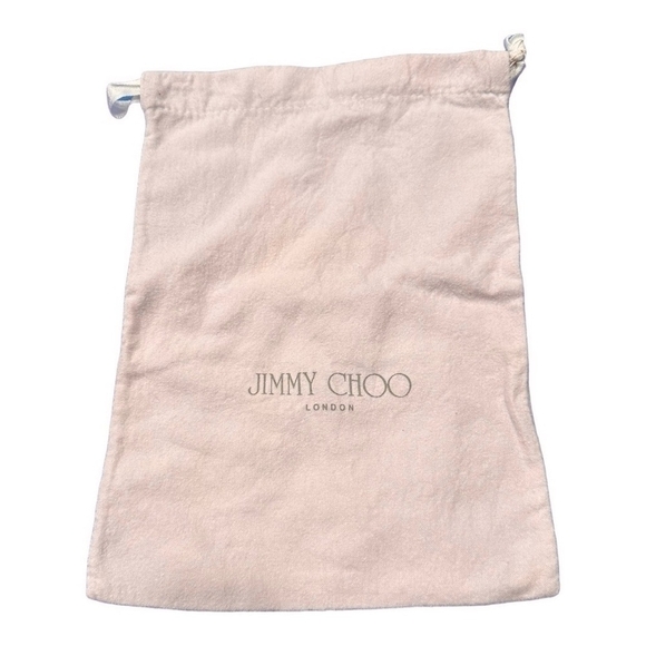 JIMMY CHOO Fuchsia Pink Satin Stiletto Heels Peep Toe Women’s Size 6.5 - Picture 11 of 11